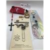 Image 1 : Costume Jewelry ,Rosary,Keychain And Book Mark