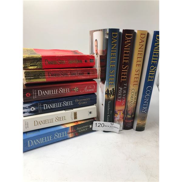 Large Assortment Of Danielle Steel Books