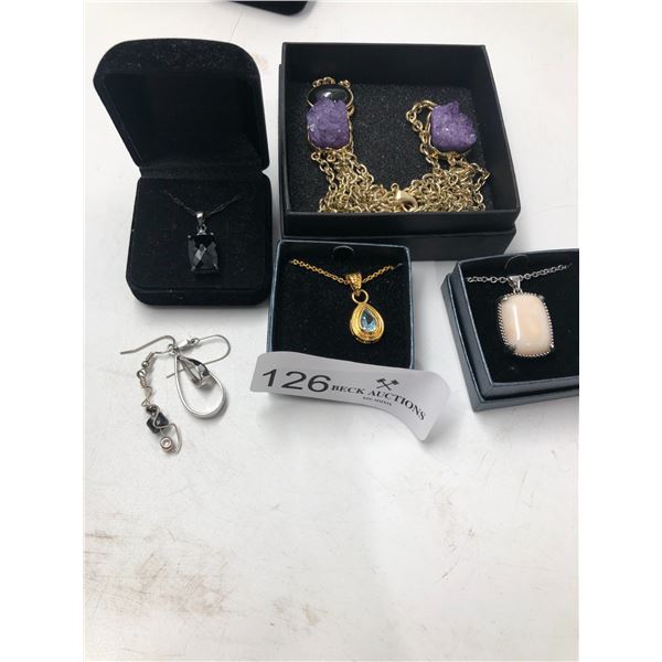 Assorted Costume And Silver Jewelry