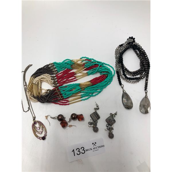 Assortment Of Costume Jewelry