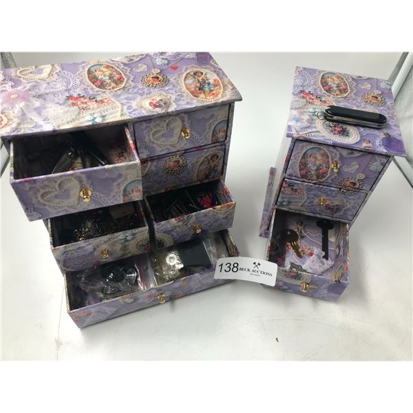 Jewelry Storage And Contents