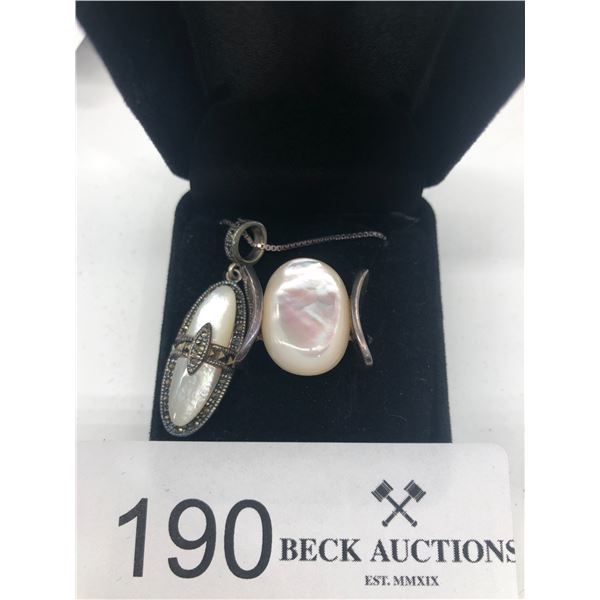 Beautiful Set Of Sterling Silver Jewelry