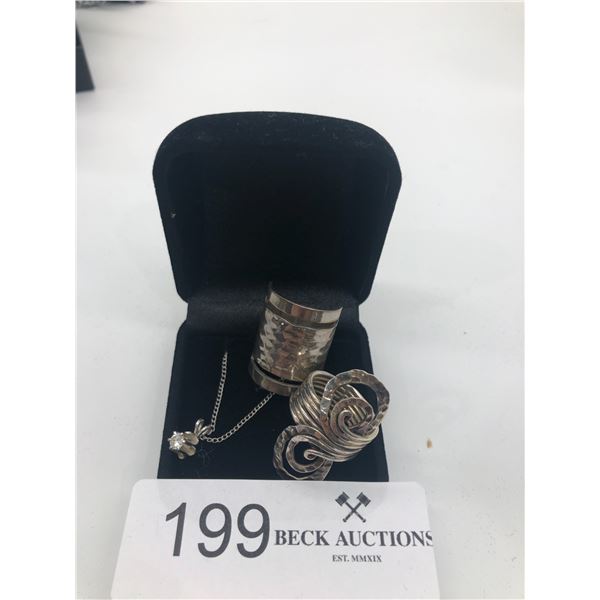 Beautiful Set Of Sterling Silver Jewelry