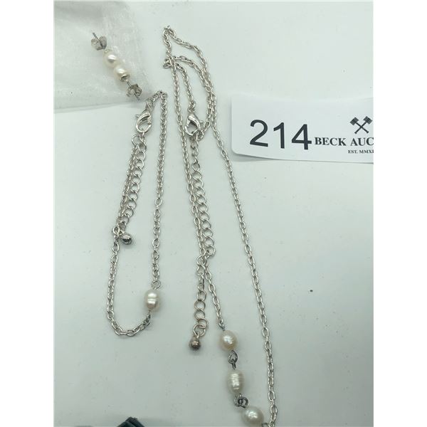 Beautiful Set Of Pearl Jewelry