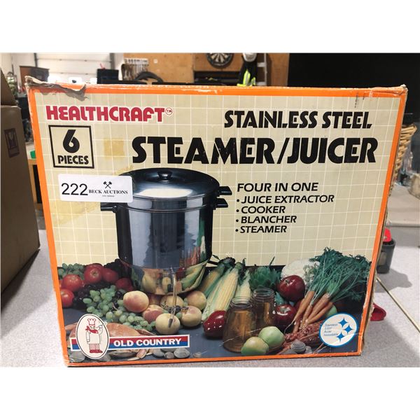 HealthCraft Juicer/Steamer