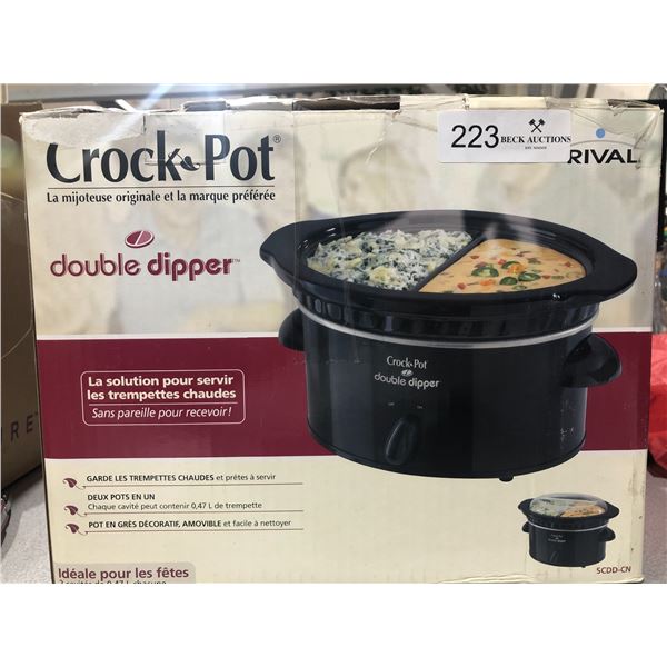 Crockpot Double Dipper