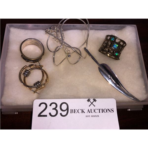 Beautiful Costume And Sterling Silver Jewelry