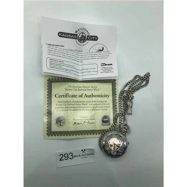 Kansas City Pocket Watch