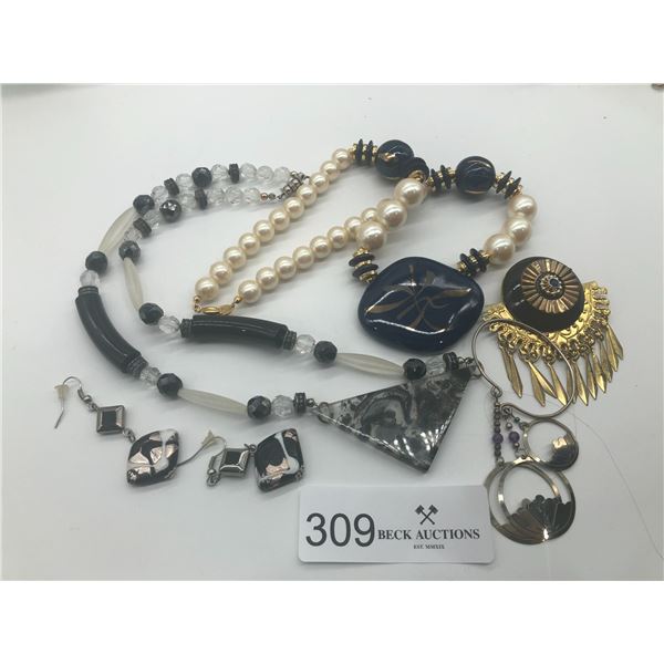 Beautiful Set Of Costume Jewelry