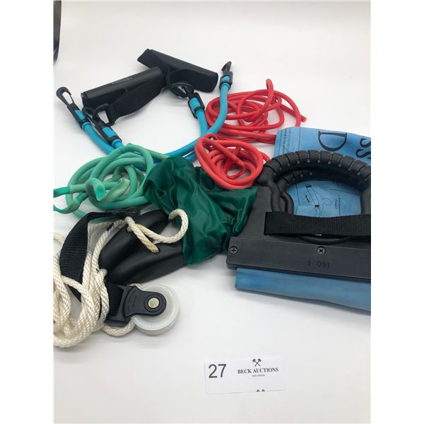 Collection Of Workout Equipment