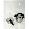 Image 1 : One Beem Pressure Cooker, and one Seb Pressure Cooker