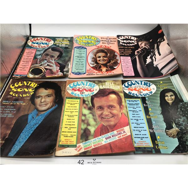 Collection Of Charlton Publication Country Song Round Ups