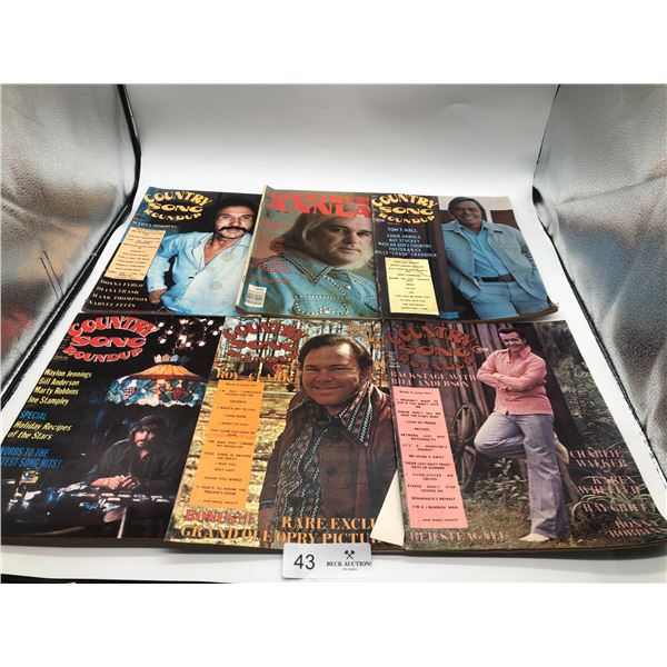 Collection Of Charlton Publication Country Song Round Ups