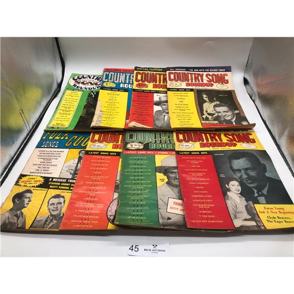 Collection Of Charlton Publication Country Song Round Ups