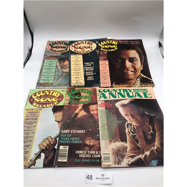 Collection Of Charlton Publication Country Song Round Ups