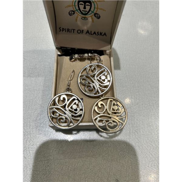 Sterling Silver "Spirit of Alaska" Handmade Jewelry