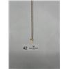 Image 1 : 14K Gold chain with 14K Gold  Baby angel "B" Pendnat