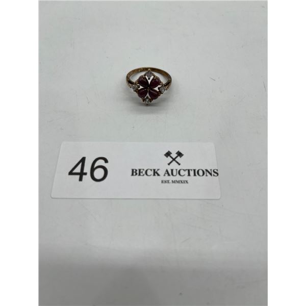 Silver Ring with stones