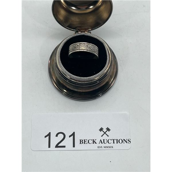 Silver ring Box Not Included