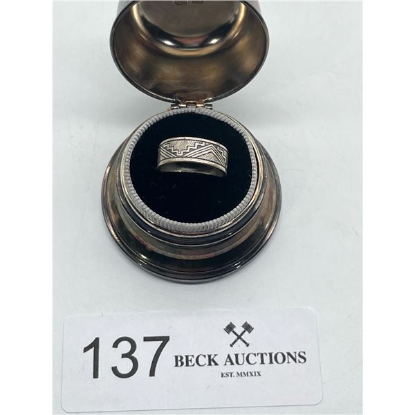 Silver ring Box Not Included
