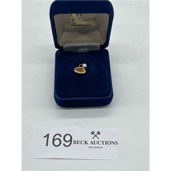 14k Gold Krugerrand Miniature pendant