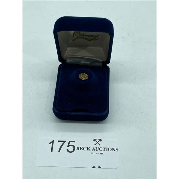 14k Gold Kruggerand Miniature