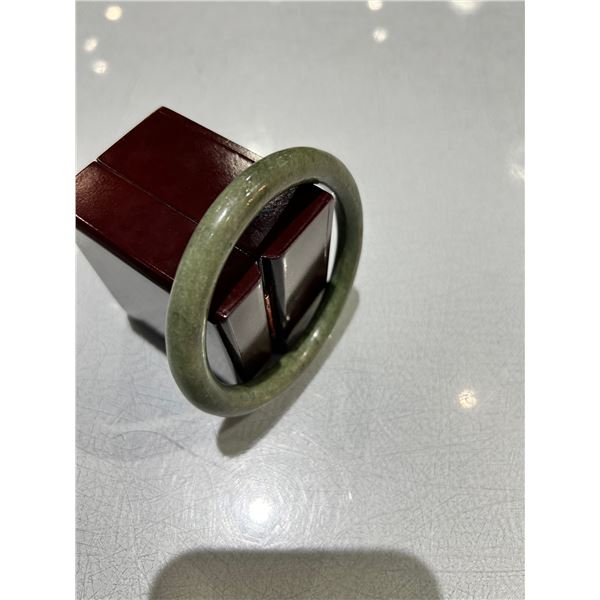 Green Stone Bangle