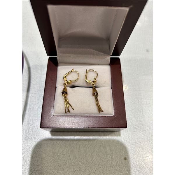 18K Gold Earrings