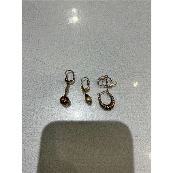 14K Single Earrings