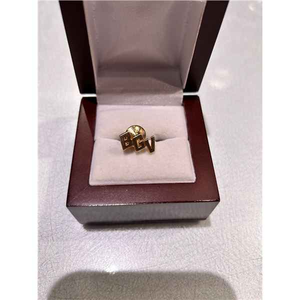 14K 'BGV' Gold Pin