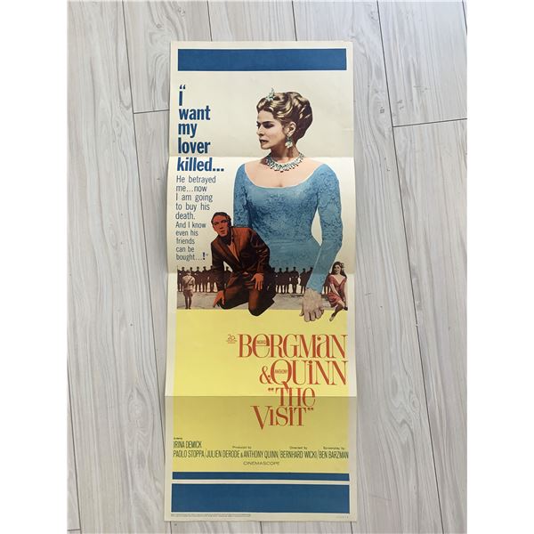 The Visit original 1964 vintage movie poster