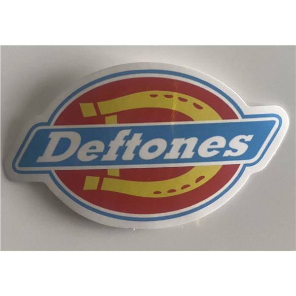 Deftones work wear sticker