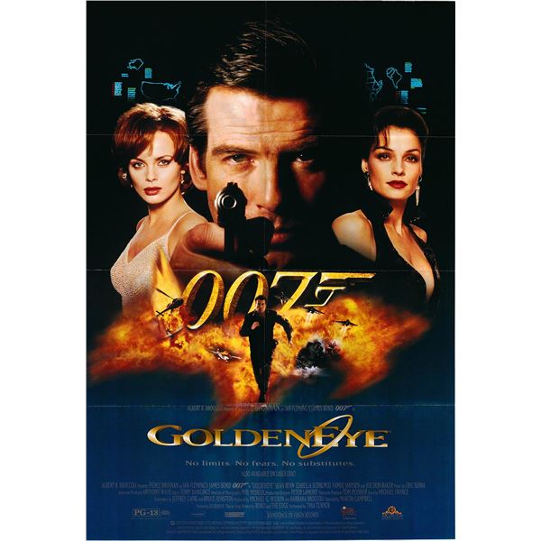GoldenEye Original 1995 Vintage One Sheet Poster