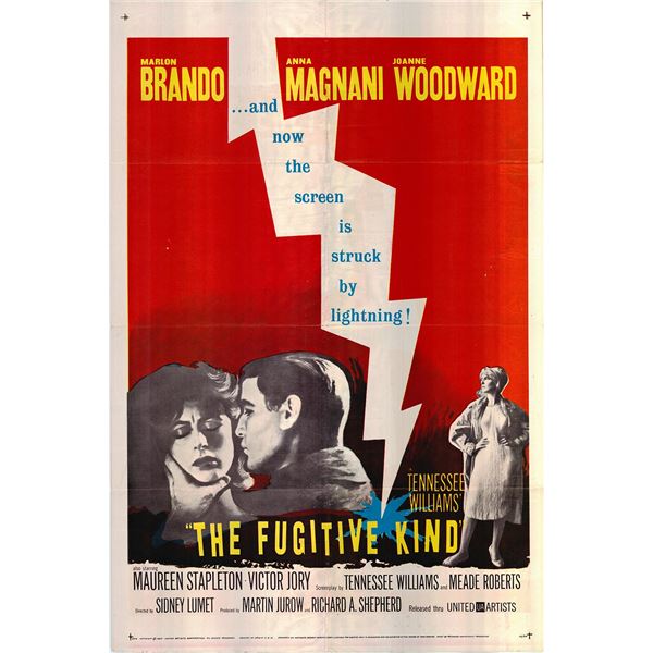 The Fugitive Kind Original 1960 Vintage One Sheet Poster