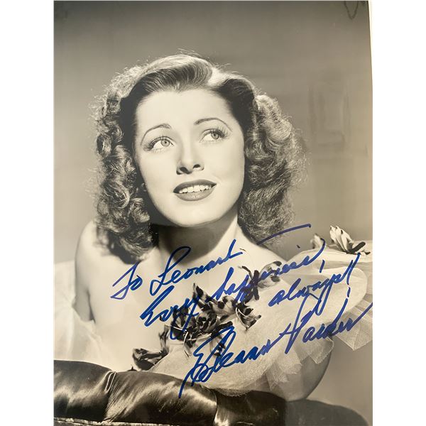 Eleanor Parker signed photo
