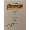 Image 1 : Avengers: Infinity War signed script cover