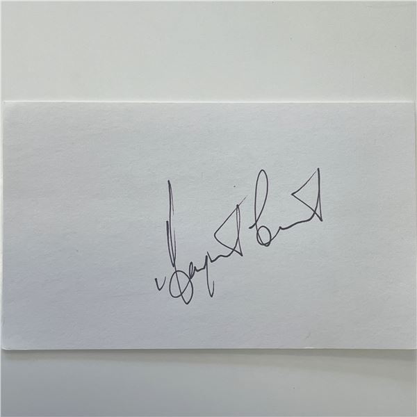 Tennis player Margaret Court original signature