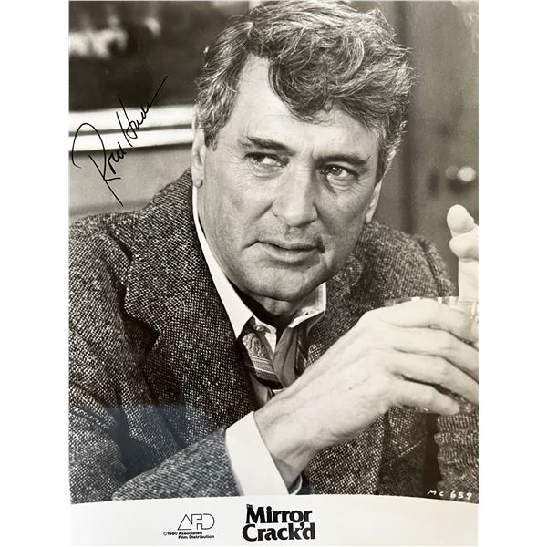 The Mirror Crack'd Rock Hudson signed movie photo