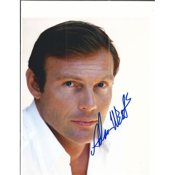 Adam West Batman signed photo