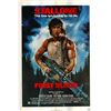 Image 1 : First Blood Original 1982 Vintage One Sheet Poster