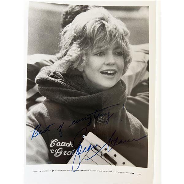 Goldie Hawn signed photo