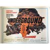 Image 1 : Underground 1970 vintage movie poster