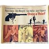 Image 1 : Once a Thief 1965 vintage movie poster