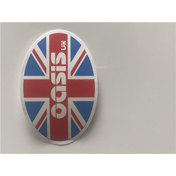 Oasis British Rock UK sticker