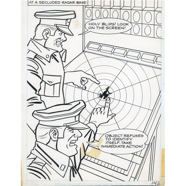 Fantastic Four Original artwork from children's book