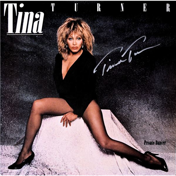 Tina Turner signed Private Dancer album