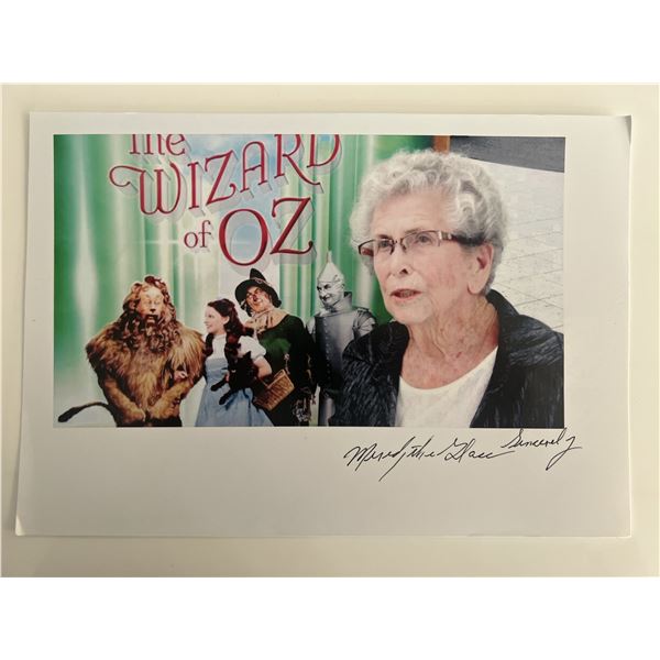 Wizard of Oz Meredythe Glass signed photo