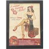 Image 1 : Hawaiian Pin-Up Girl Framed Vintage Poster
