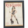 Image 1 : Risquee Sept 1956 Vol. 69 Vintage Framed Art Print