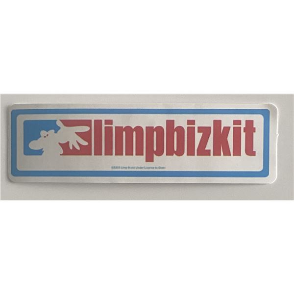 Limp Bizkit logo sticker
